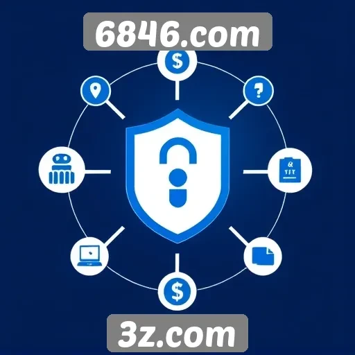 Funcionamento do sistema de segurança em 6846.com