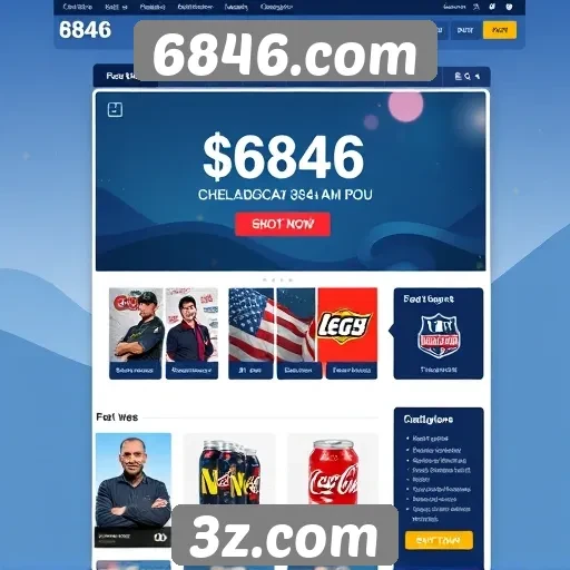 Mudanças na interface do site 6846.com atraem novos usuários