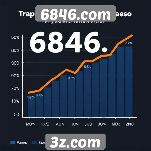 Estatísticas de crescimento do tráfego de 6846.com